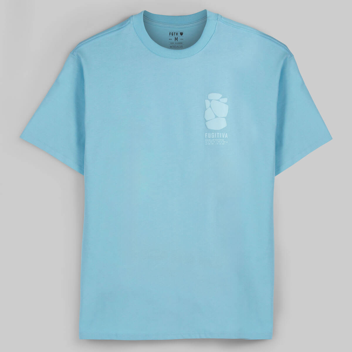 CAMISETA ELEMENTAL MANGA CORTA COLOR AZUL CLARO