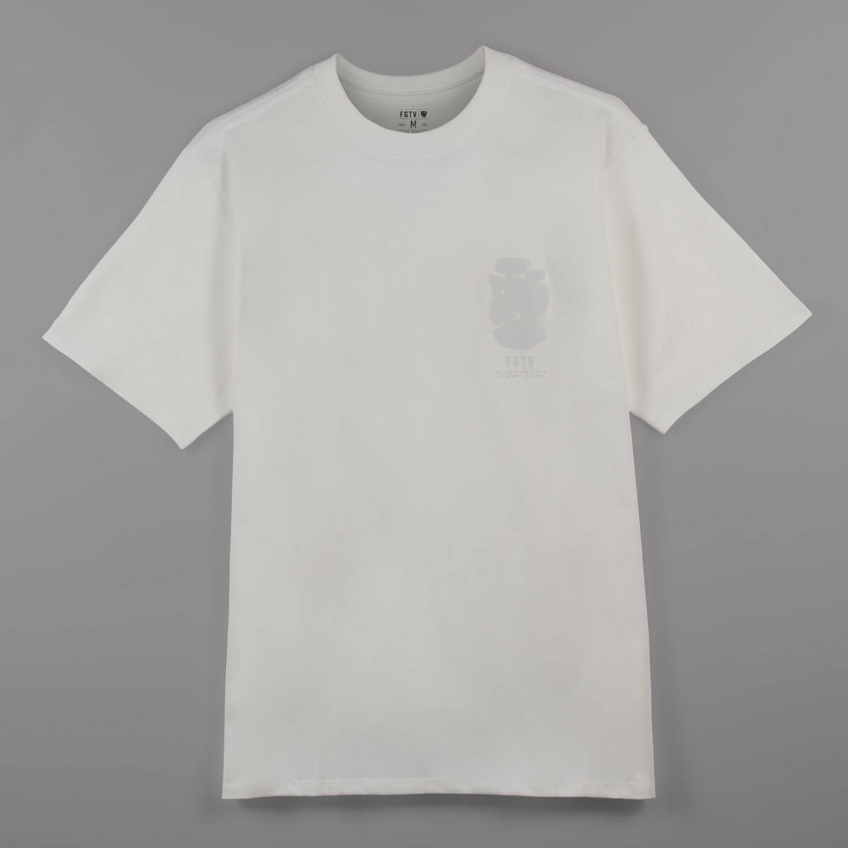 CAMISETA ELEMENTAL MANGA CORTA COLOR BLANCO MARFIL