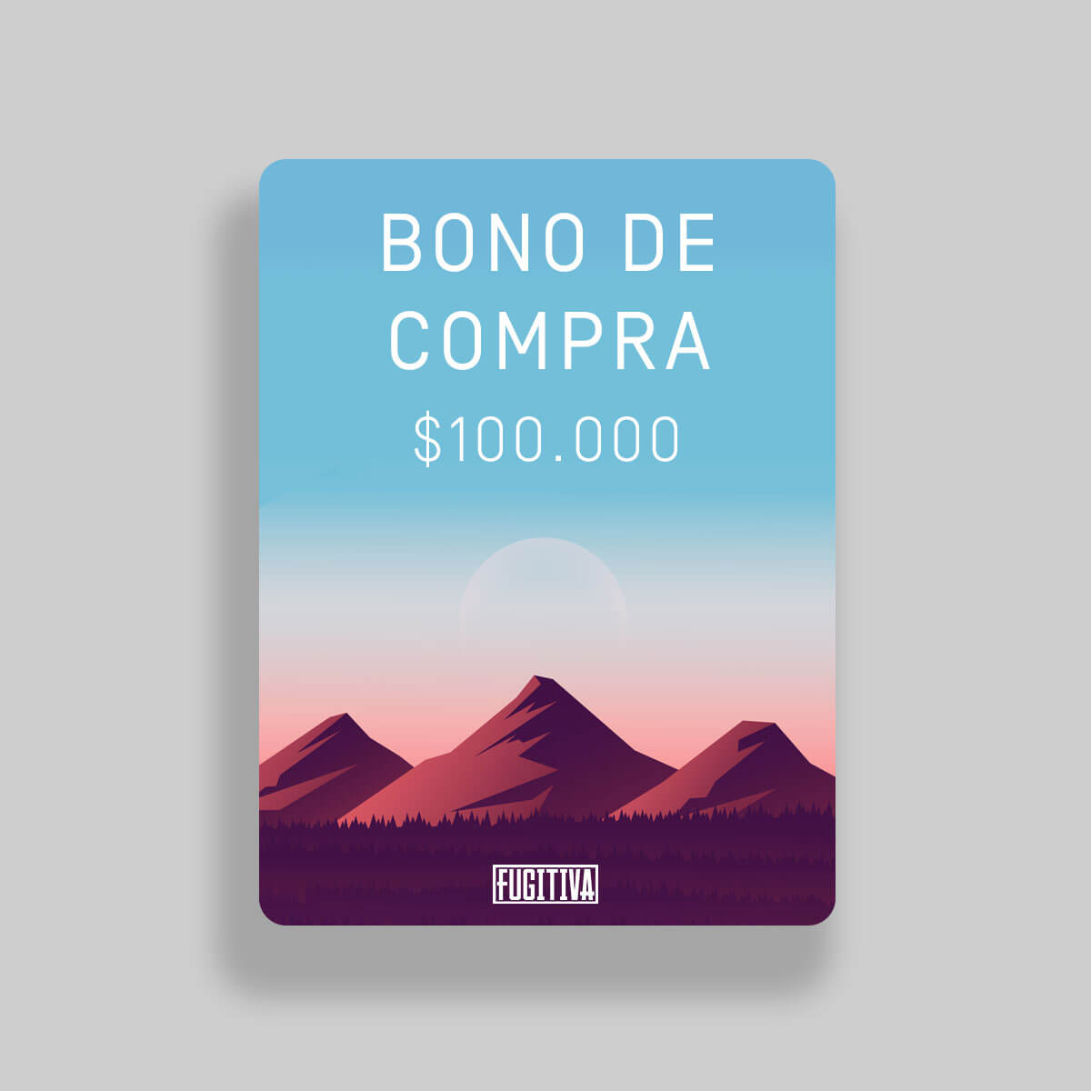 Bono de compra para regalar