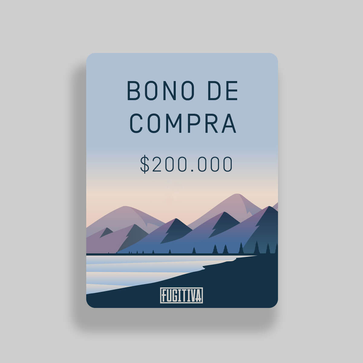 Bono de compra para regalar