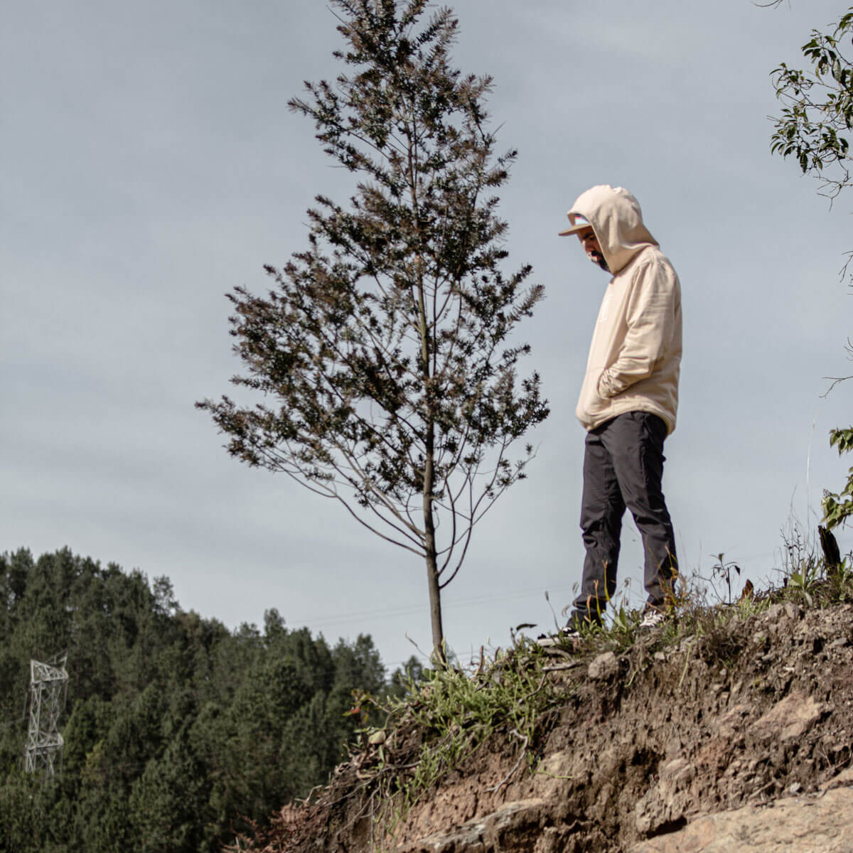 HOODIE ELEMENTAL CAQUI