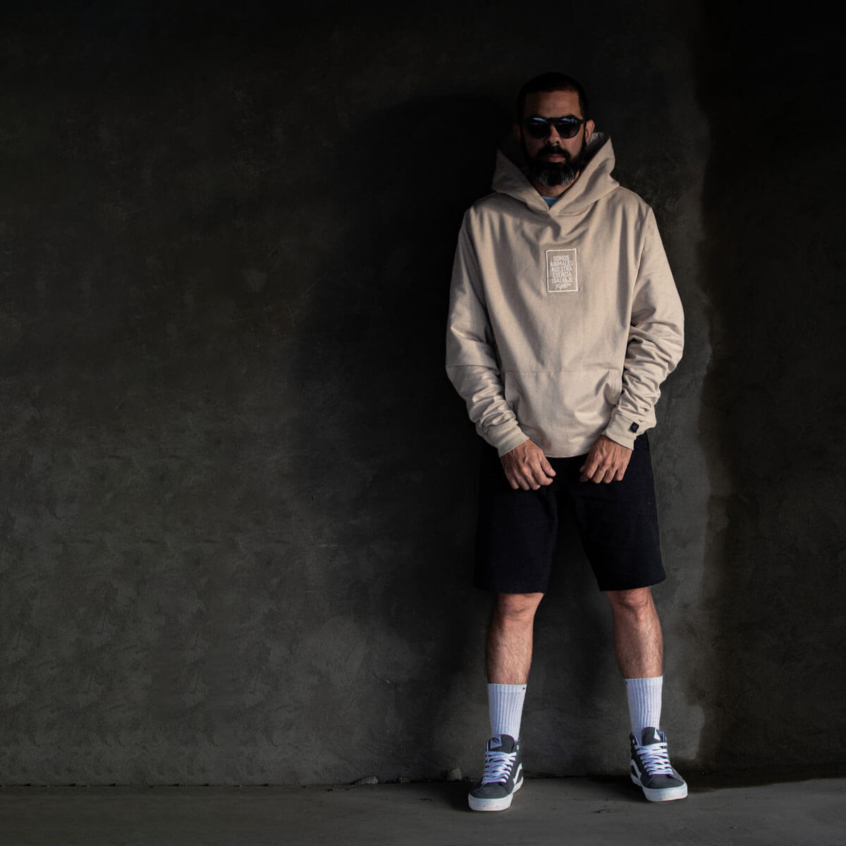 HOODIE ELEMENTAL CAQUI