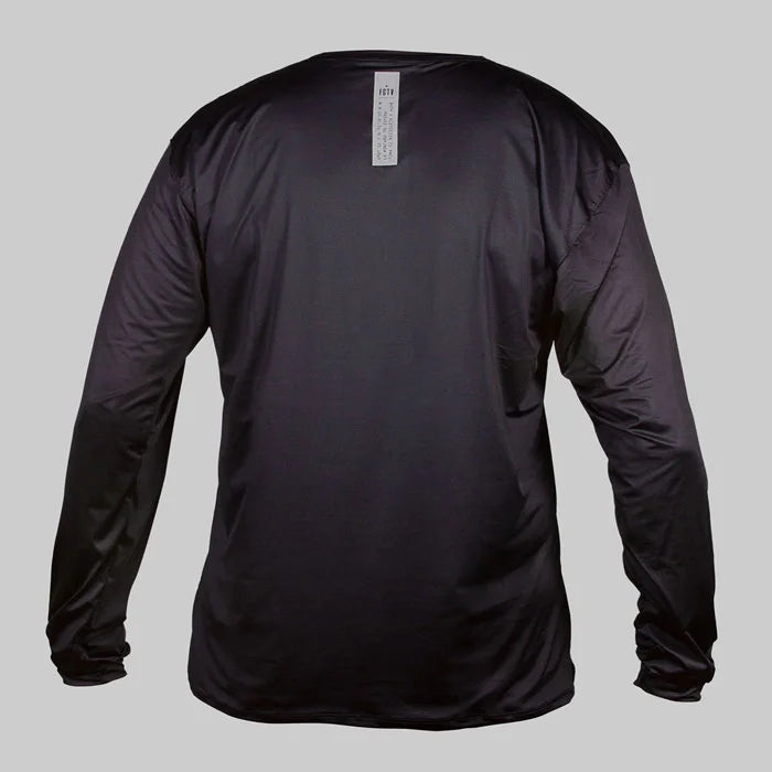 Jersey Manga Larga FGTV Negro-Reflectivo