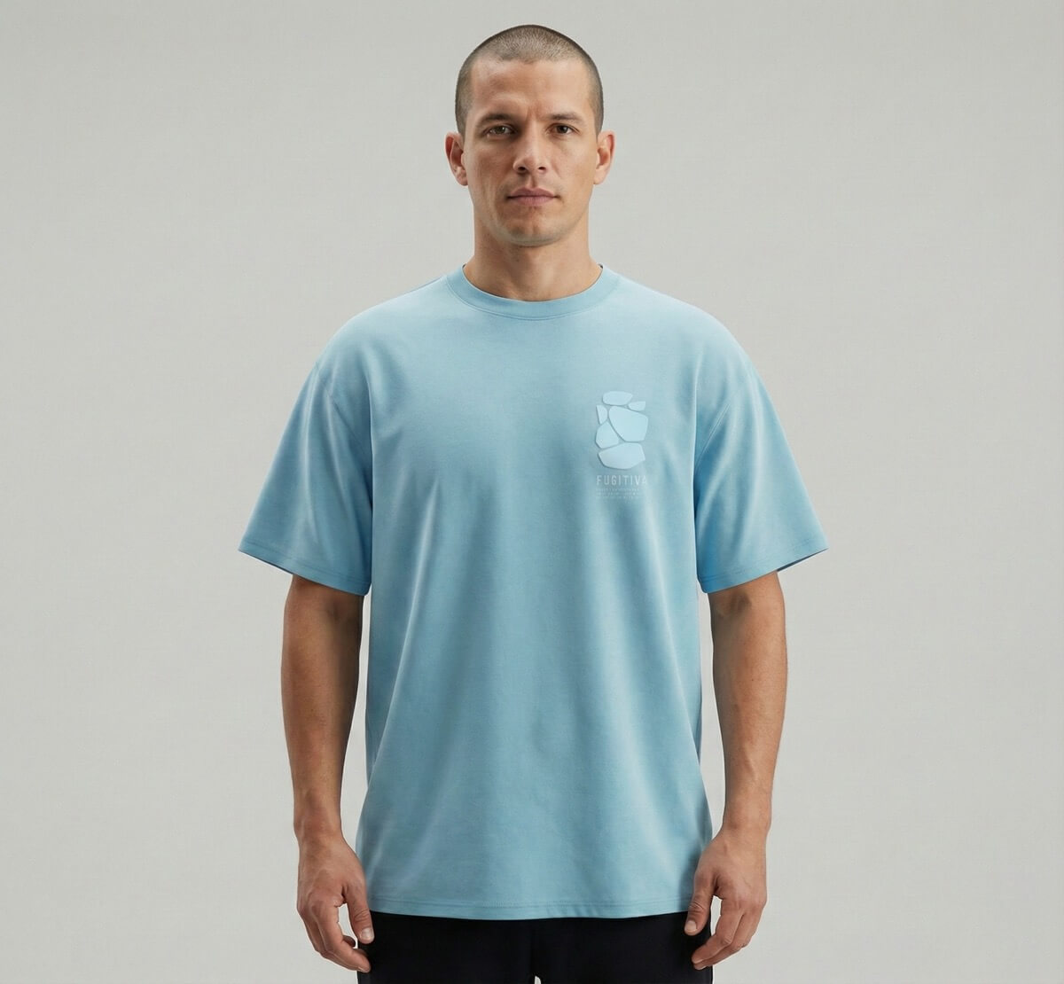 CAMISETA ELEMENTAL MANGA CORTA COLOR AZUL CLARO