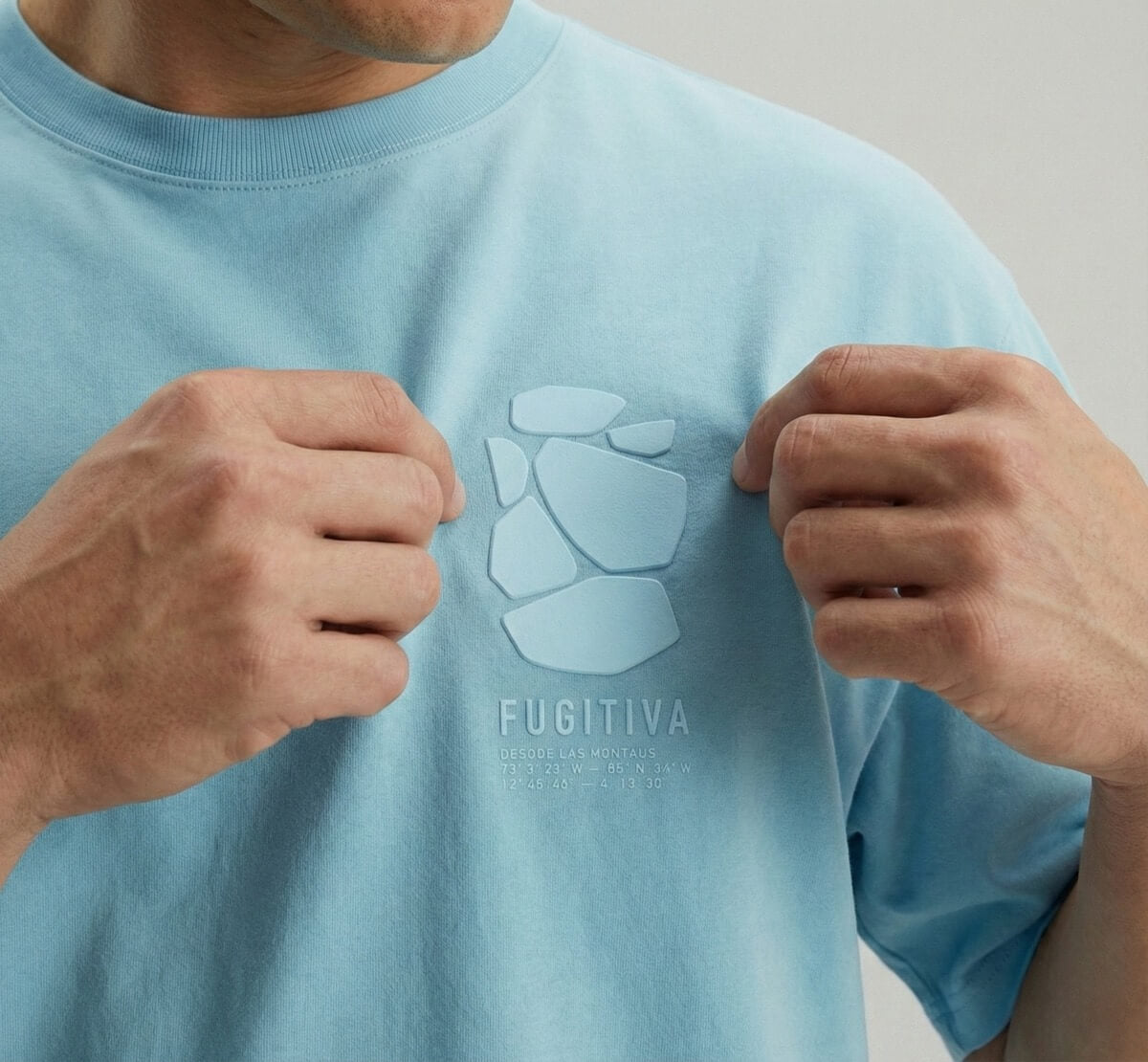 CAMISETA ELEMENTAL MANGA CORTA COLOR AZUL CLARO