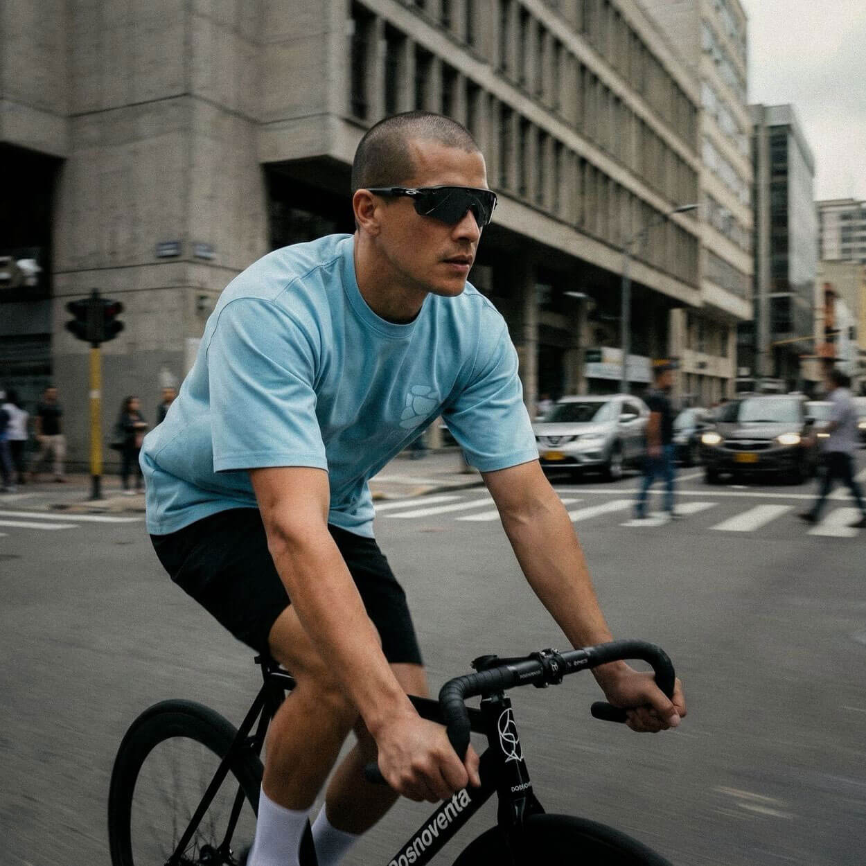 CAMISETA ELEMENTAL MANGA CORTA COLOR AZUL CLARO