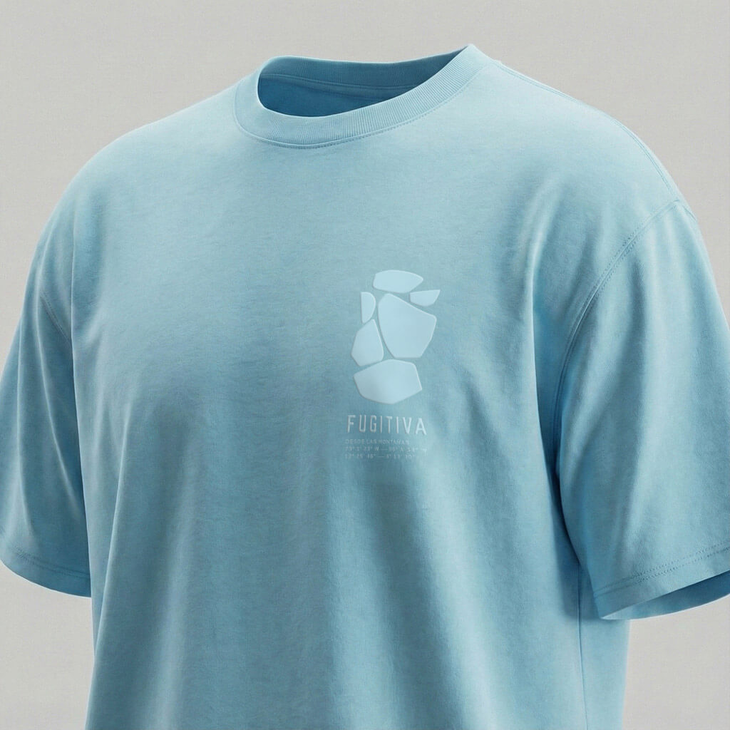 CAMISETA ELEMENTAL MANGA CORTA COLOR AZUL CLARO