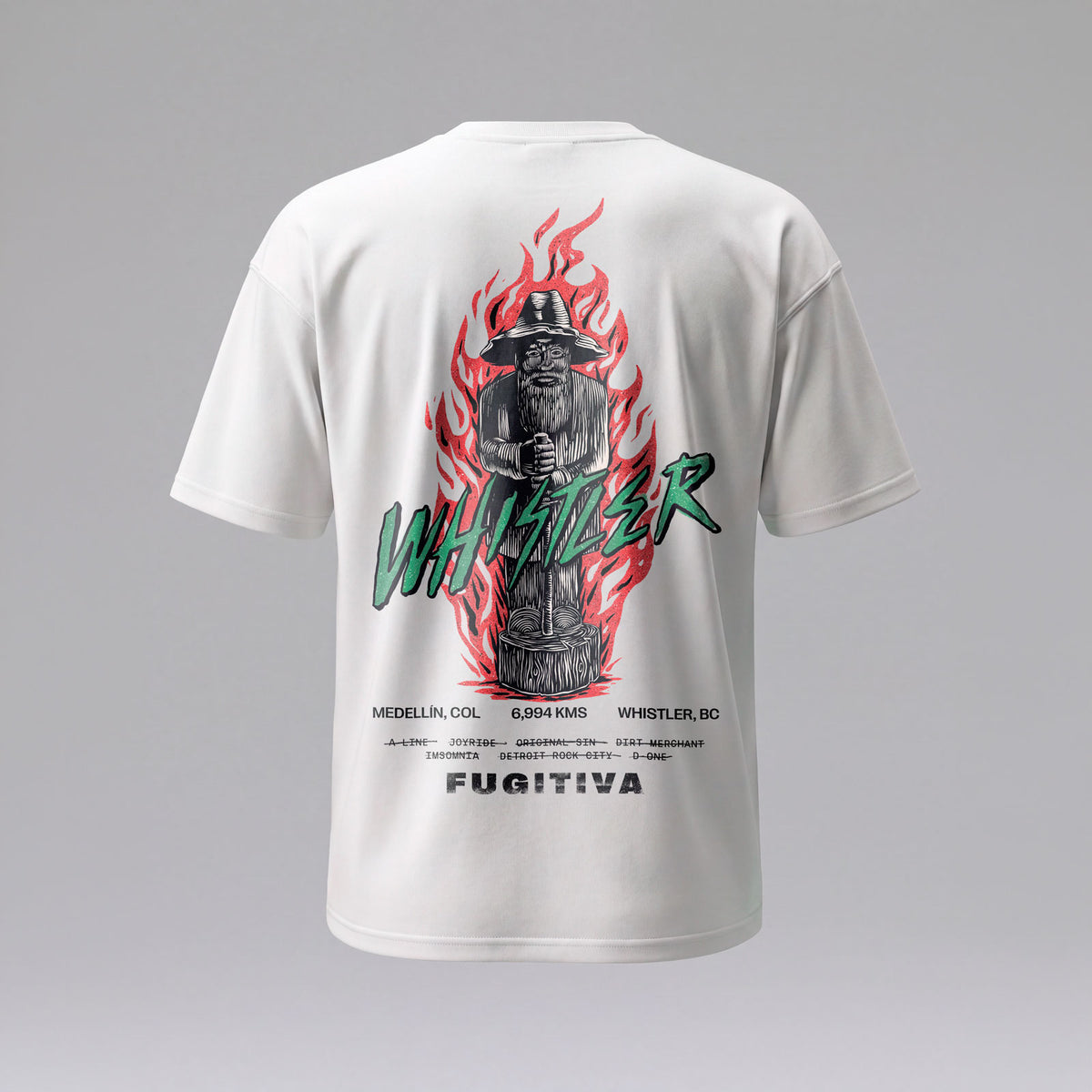 Camiseta Manga Corta Whistler - Dirt Merchant