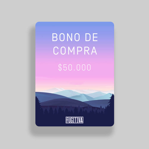 Bono de compra para regalar