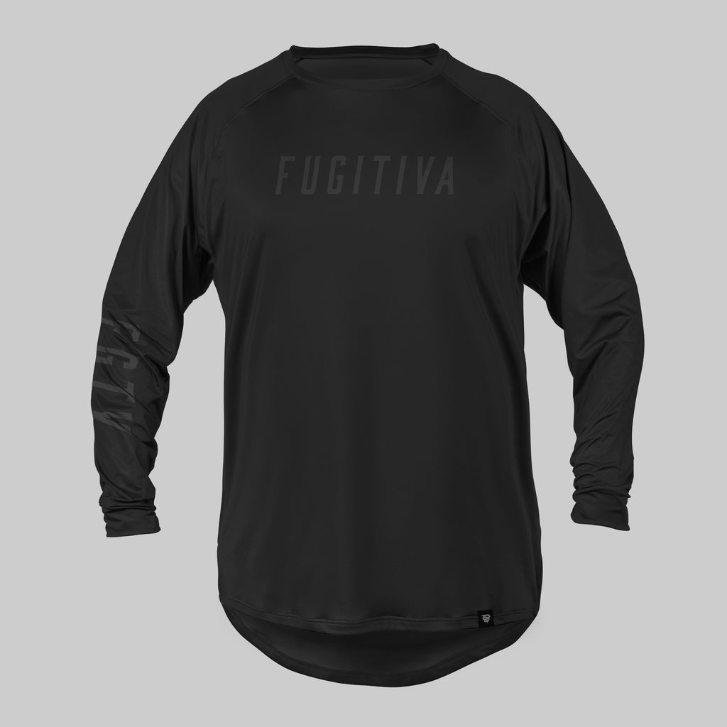 Jersey FGTV Manga Larga Negro / Negro