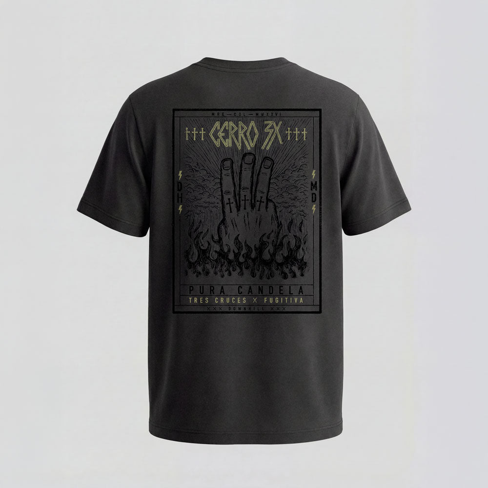 Camiseta Tres Cruces Manga Corta