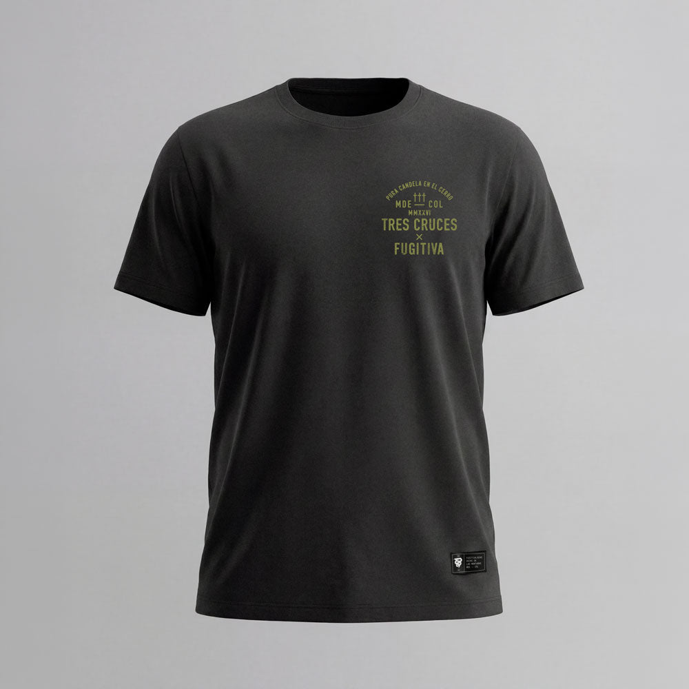 Camiseta Tres Cruces Manga Corta