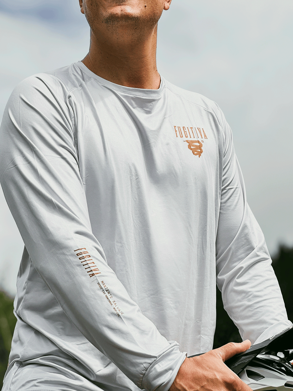 Jersey Manga Larga FGTV Off White