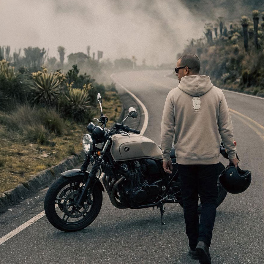 HOODIE ELEMENTAL CAQUI