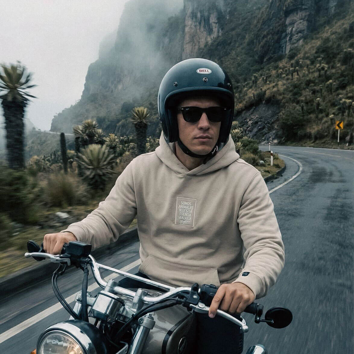 HOODIE ELEMENTAL CAQUI