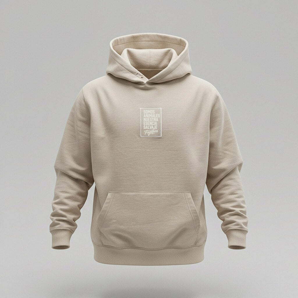 HOODIE ELEMENTAL CAQUI