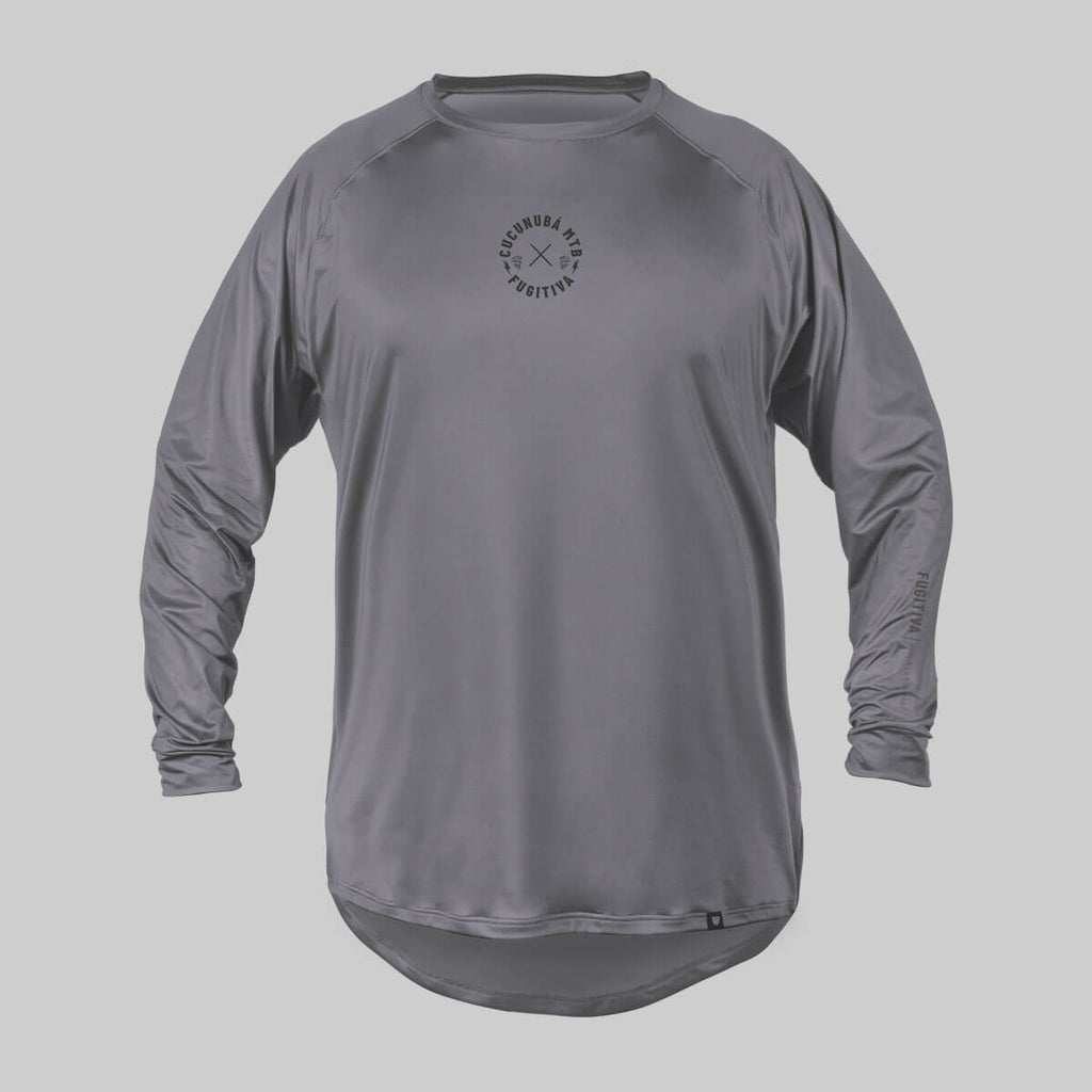 JERSEY CUCUNUBA X FUGITIVA MANGA LARGA GRIS