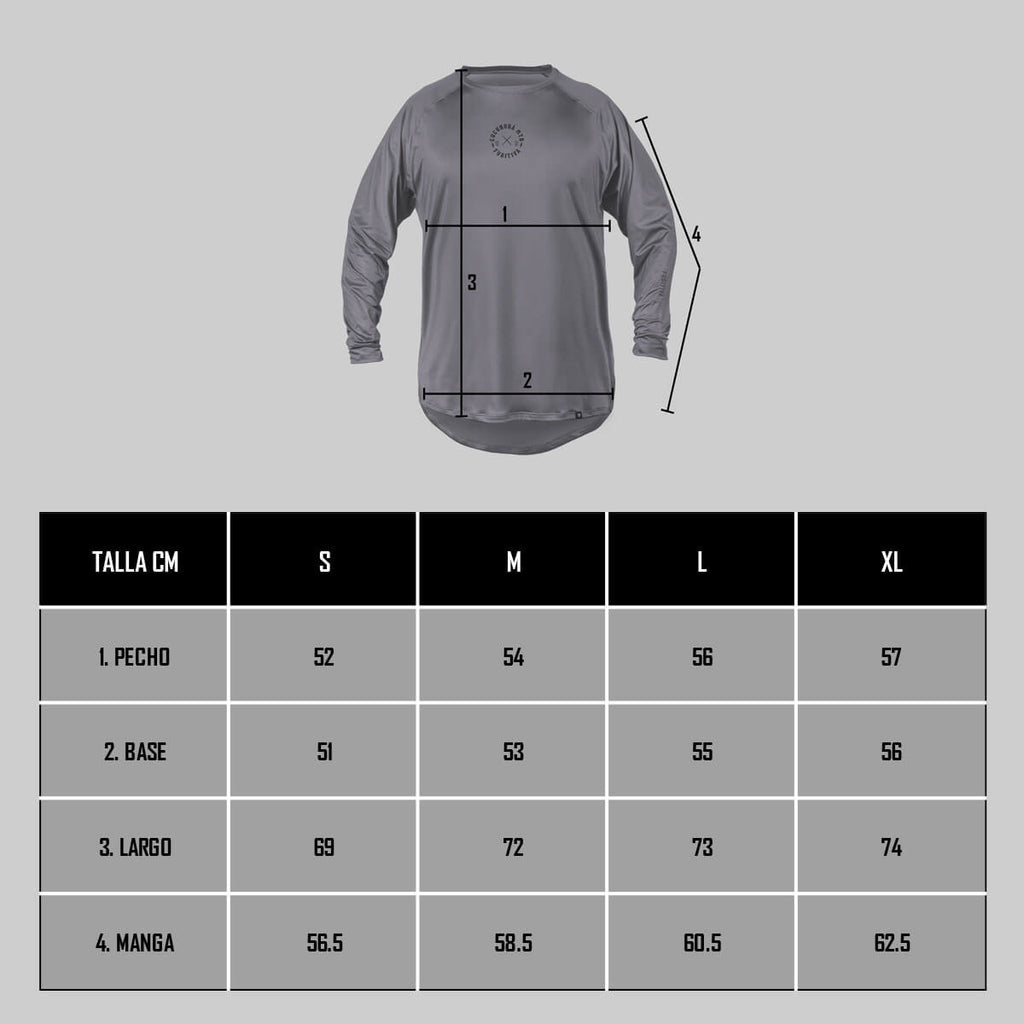 JERSEY CUCUNUBA X FUGITIVA MANGA LARGA GRIS