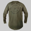 JERSEY SALVAJE MANGA LARGA VERDE MILITAR