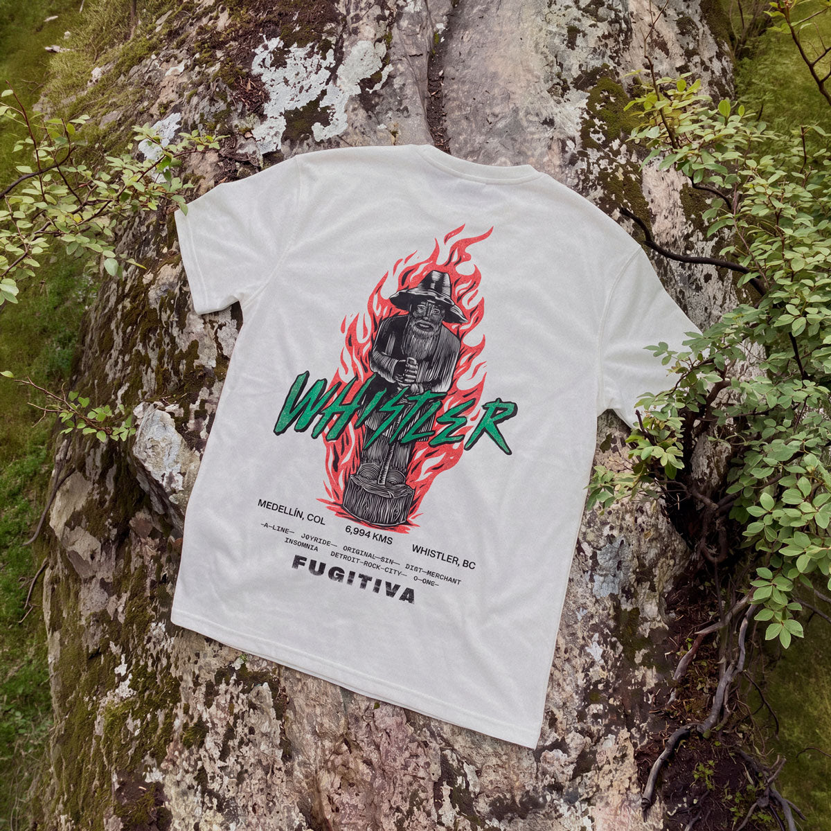 Camiseta Manga Corta Whistler - Dirt Merchant