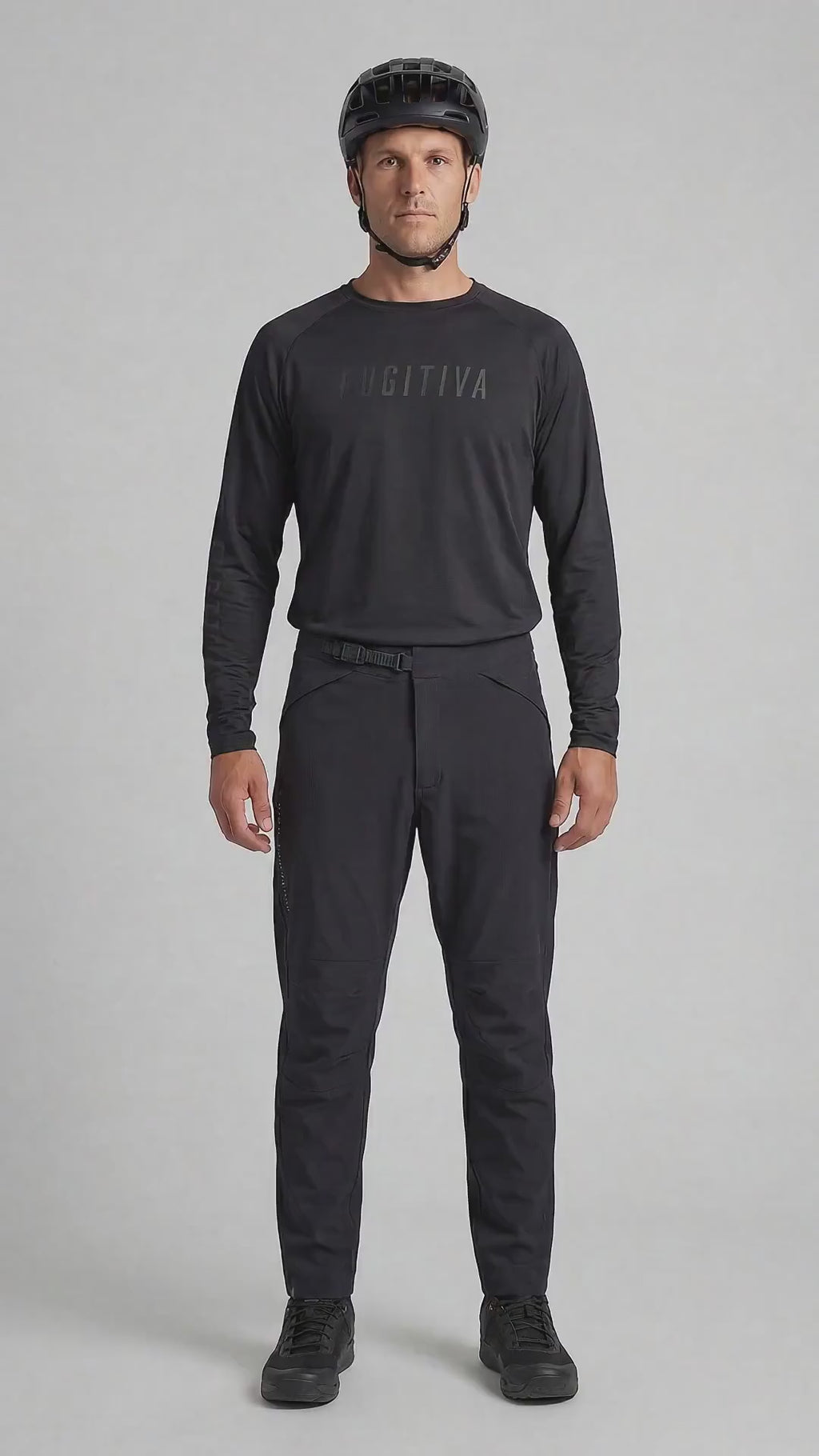 Pantalón Fugitiva Alpha - Negro Profundo