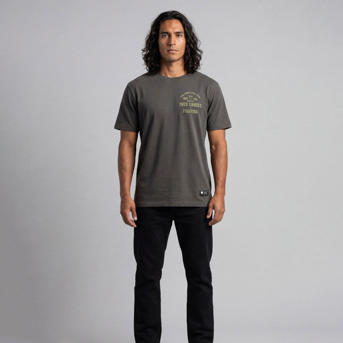 Camiseta Tres Cruces Manga Corta